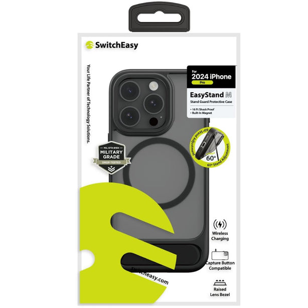 SwitchEasy EasyStand M Stand Guard Protective Case for iPhone 16 case