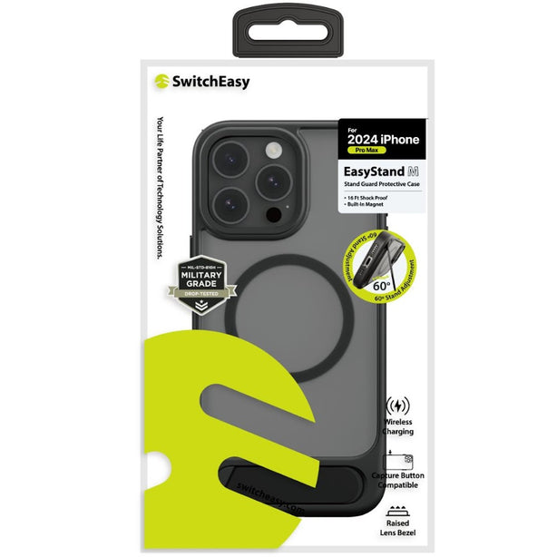 SwitchEasy EasyStand M Stand Guard Protective Case for iPhone 16 case