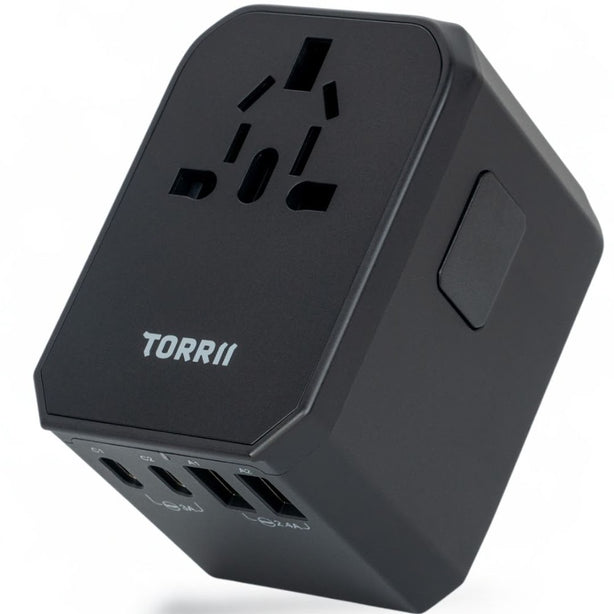 Torrii TORRIIBOLT GAN 75W Travel Adapter V4 - Black