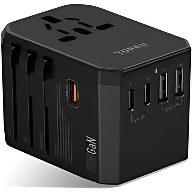 Torrii TORRIIBOLT GAN 75W Travel Adapter V4 - Black