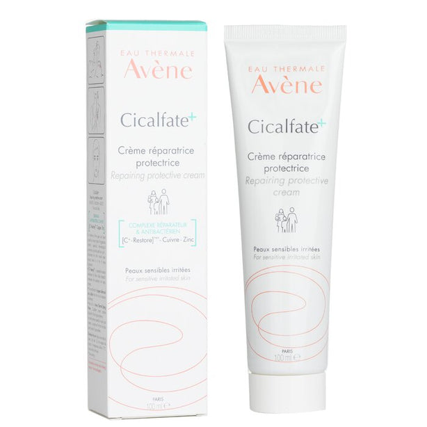 Cicalfate+ Repairing Protective Cream - For Sensitive Irritated Skin - 100ml/3.3oz