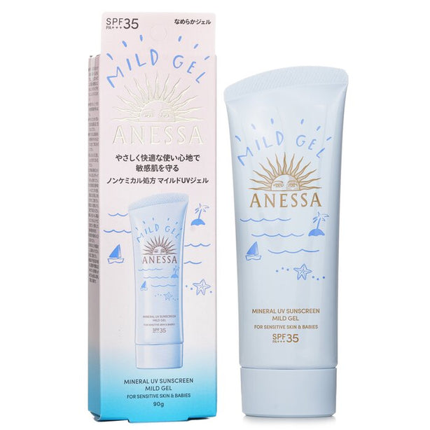 Mineral Uv Sunscreen Mild Gel Spf35 For Sensitive Skin & Babies - 90g
