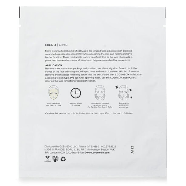 Micro Defense Microbiome Sheet Mask - 5sheets