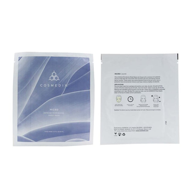 Micro Defense Microbiome Sheet Mask (salon Size) - 10sheets