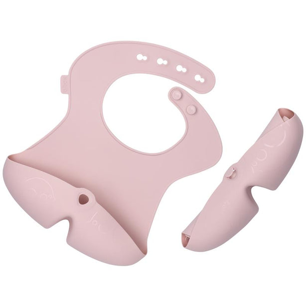 B.box Silicone Bib - Blush