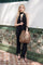 The Annie Shopper in Leopard Print Leather with Dual Tassels
