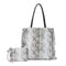 Tassel Shopper in Ash Orange