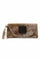 Damask Envelope with Love Knot Jade Stone in Brown Sugar
