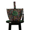 The Noraa Bucket Bag in Dragon with Green Dragon Jade Stone