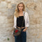 The Noraa Bucket Bag in Dragon with Red Dragon Jade Stone