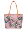 Tree of Life Italian Leather Tote in Blush