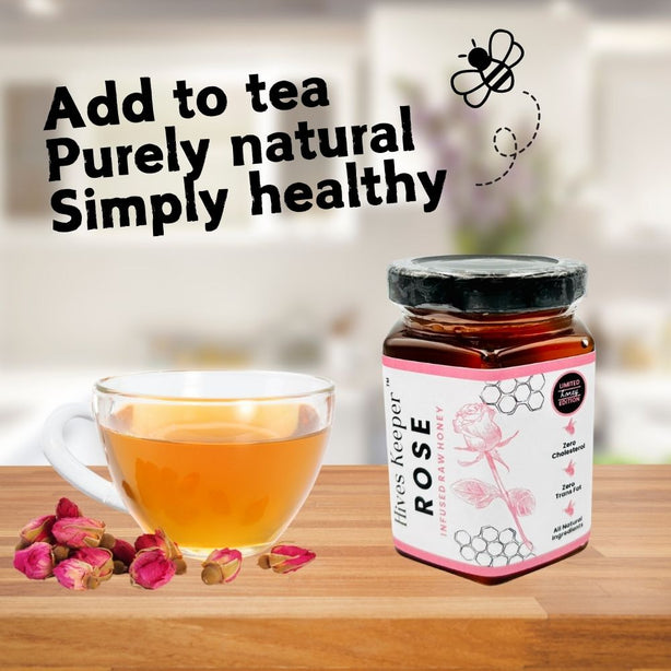 Hives Keeper Mother's Day Limited Edition Rose Infused Raw Honey + Yuzu Infused Raw Honey Gift Set 250g x 2