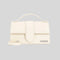 JACQUEMUS The Grand Bambino Crossbody Handbag Ivory RB-213BA007