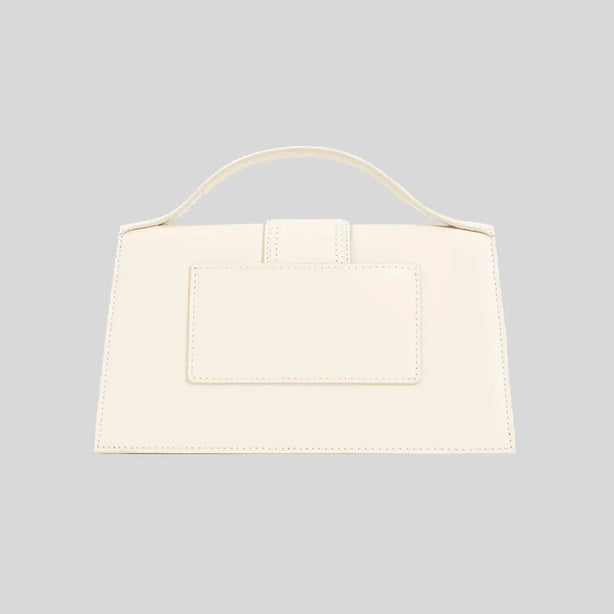 JACQUEMUS The Grand Bambino Crossbody Handbag Ivory RB-213BA007