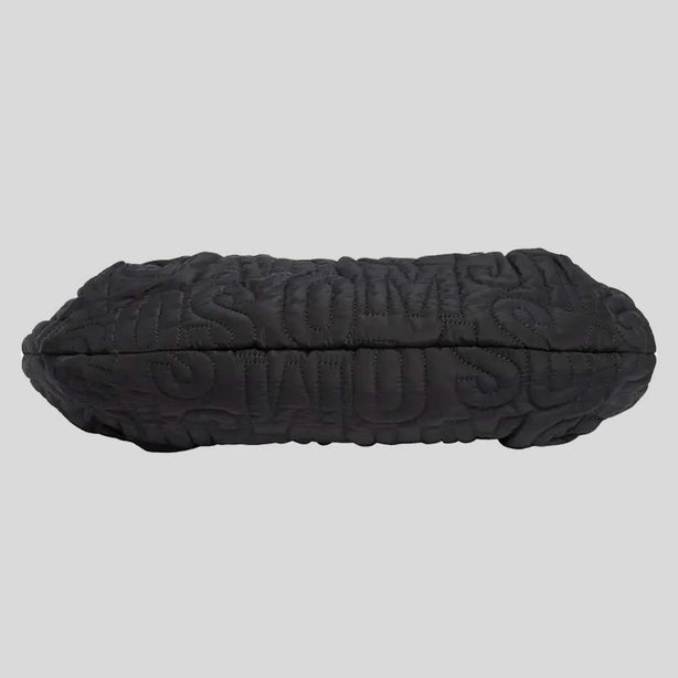 MARC JACOBS LARGE Jumbled Logo Workwear Nylon Shoulder Bag Black RB-4R4HCR001H02