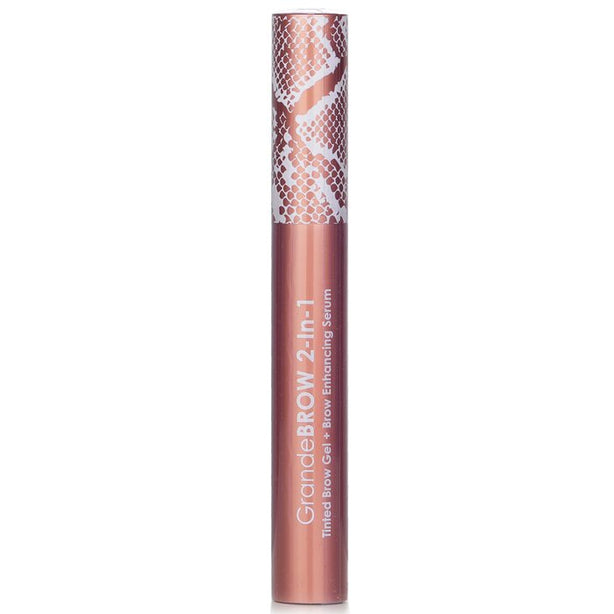 Grandebrow 2 In 1 Tinted Brow Gel + Brow Enhancing Serum - # Dark - 3.5ml/0.12oz