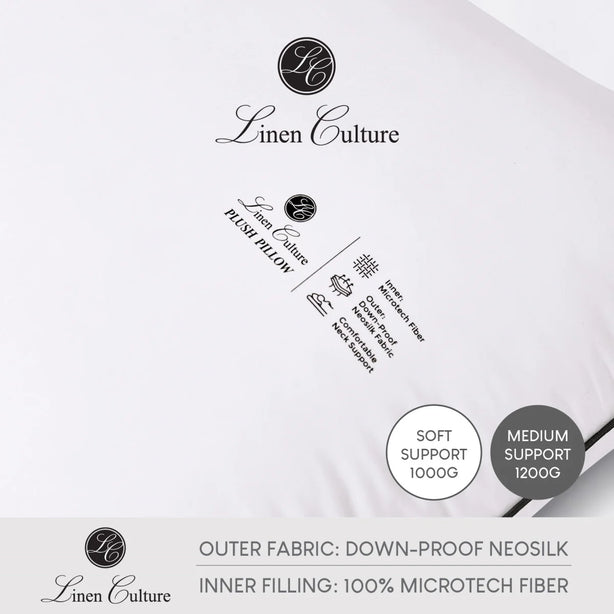 Linen Culture Plush Pillow 1000/1200gr
