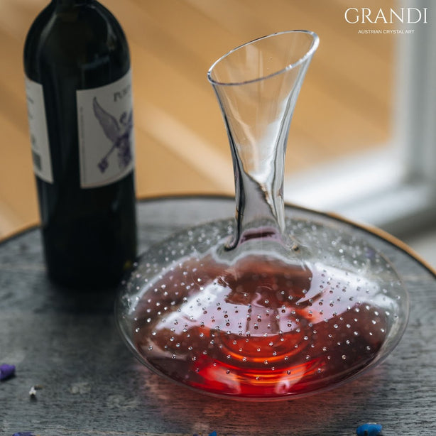 Grandi Aurora Vela Decanter 1.5L With Swarovski Crystals
