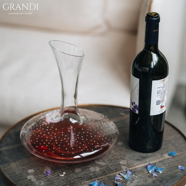 Grandi Aurora Vela Decanter 1.5L With Swarovski Crystals