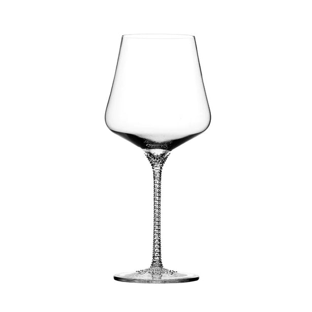 Grandi Aurora Deluxe Wine Glass 710 ml With Swarovski Crystals (2 Pc)