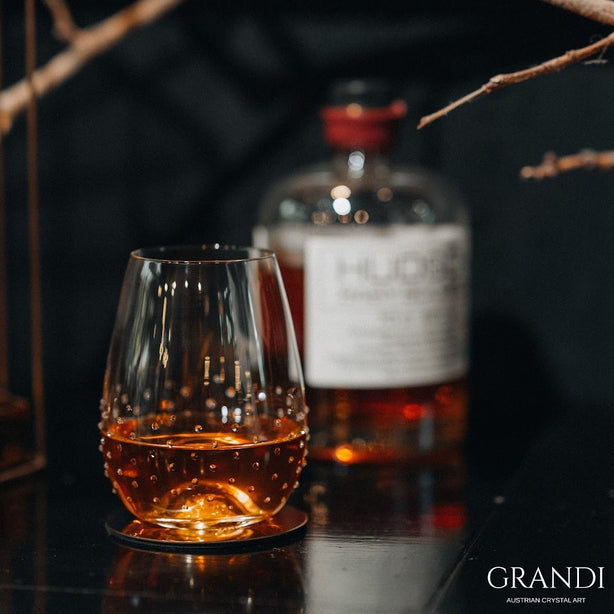 Grandi Pavo Tumbler 460ml With Swarovski Crystals (2 Pc)