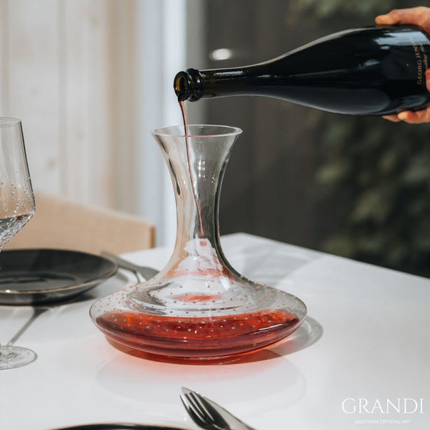 Grandi Aurora Taurus Decanter 1.5L With Swarovski Crystals