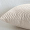 PINSONIC Oblong Cover | Quilted Chevron Velvet - 33 x 45 cm