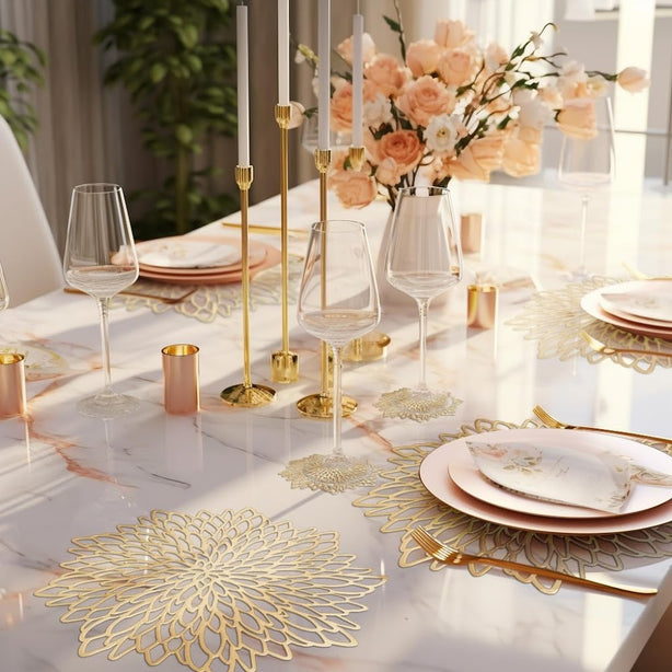 SPARKLE Placemat | Laser-cut Vinyl - 38 x 38 cm