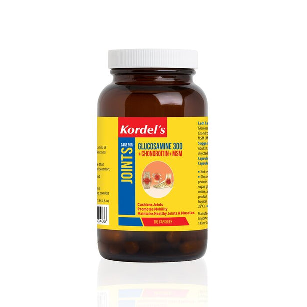 Kordel’s Glucosamine 300 + Chondroitin + MSM Twin Pack