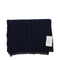 Cashmere Ribbed Scarf - Blue