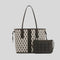 MCM Small Reversible Liz Shopper in Visetos Black RB-MWPDSLR02BK001