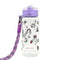 KAGS AQUARECHARGE Series Tritan 600ML Water Bottle w/ Crossbody Strap Cartoon Series