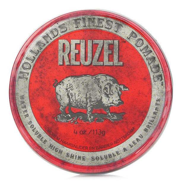 Red Pomade (water Soluble, High Sheen)