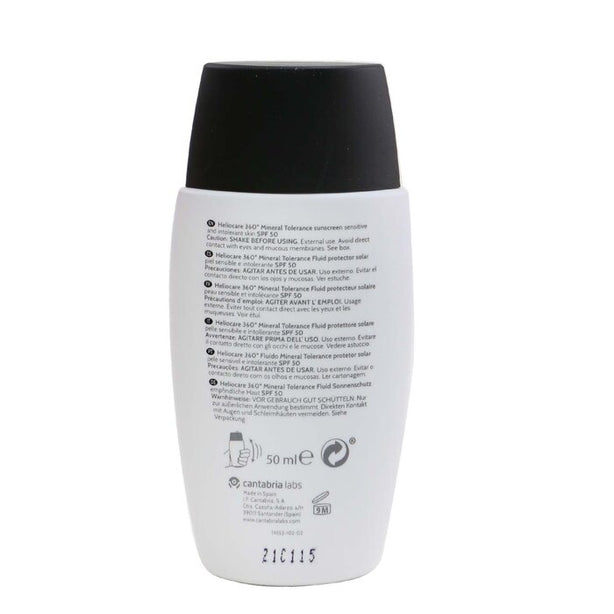 Heliocare 360 Mineral Tolerance Fluid Spf50 - 50ml/1.7oz