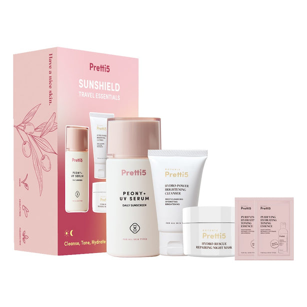 Pretti5 SunShield Travel Essentials