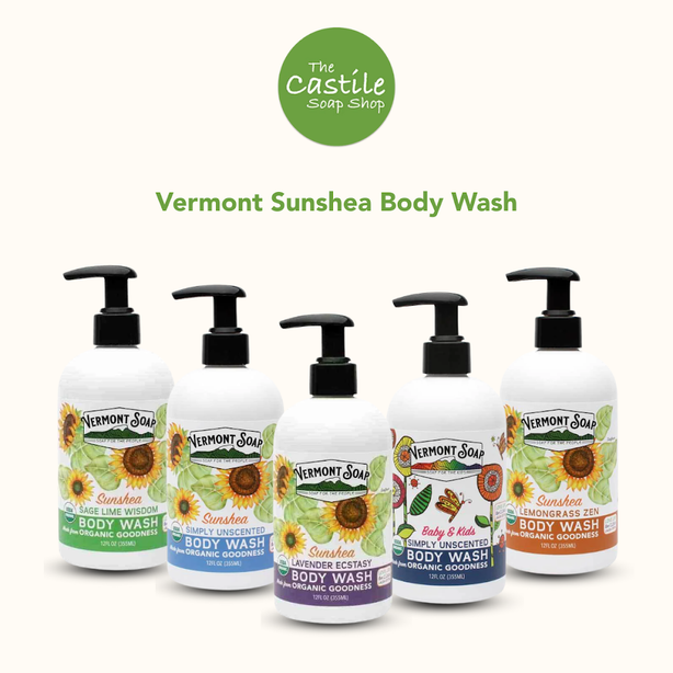 Vermont Sunshea Body Wash 12oz (355ml)