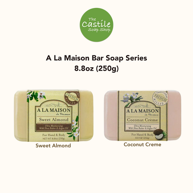 A La Maison French Milled Bar Soap 8.8oz (250g)