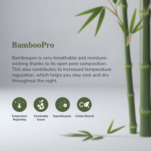 Intero | BambooPro Jac Beyond Thread Count | Toni Collection | Bed Set | Fitted Sheet | With Quilt Cover Set