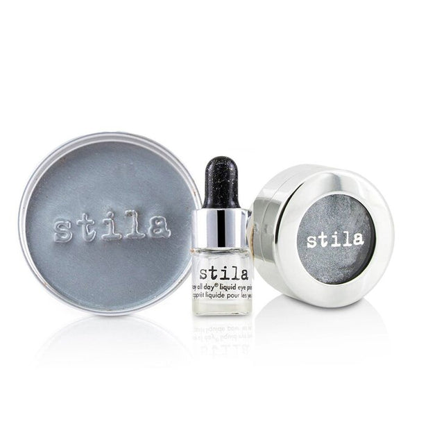 Magnificent Metals Foil Finish Eye Shadow With Mini Stay All Day Liquid Eye Primer - - 2pcs