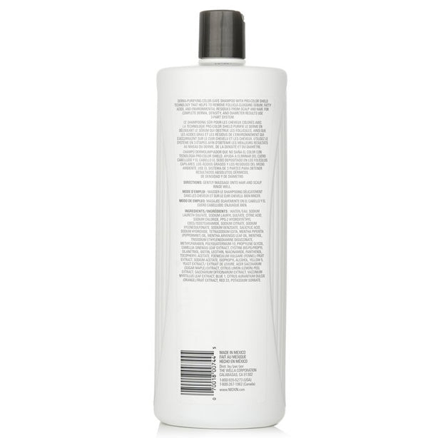 Derma Purifying System 4 Cleanser Shampoo (colored Hair, Progressed Thinning, Color Safe)