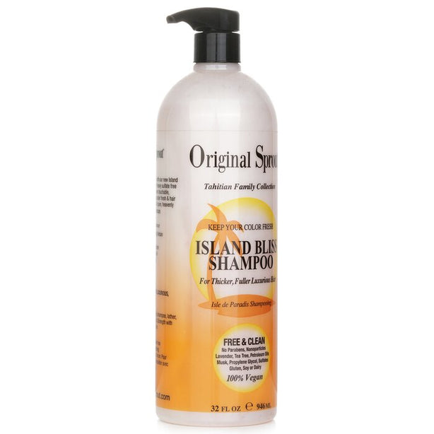 Tahitian Family Collection Island Bliss Shampoo (for Thicker, Fuller Luxurious Hair).