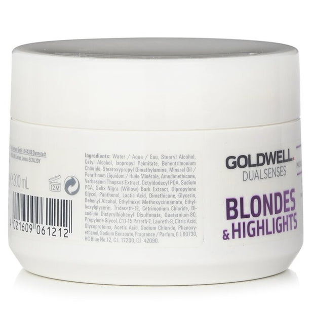 Dual Senses Blondes & Highlights 60sec Treatment (luminosity For Blonde Hair)