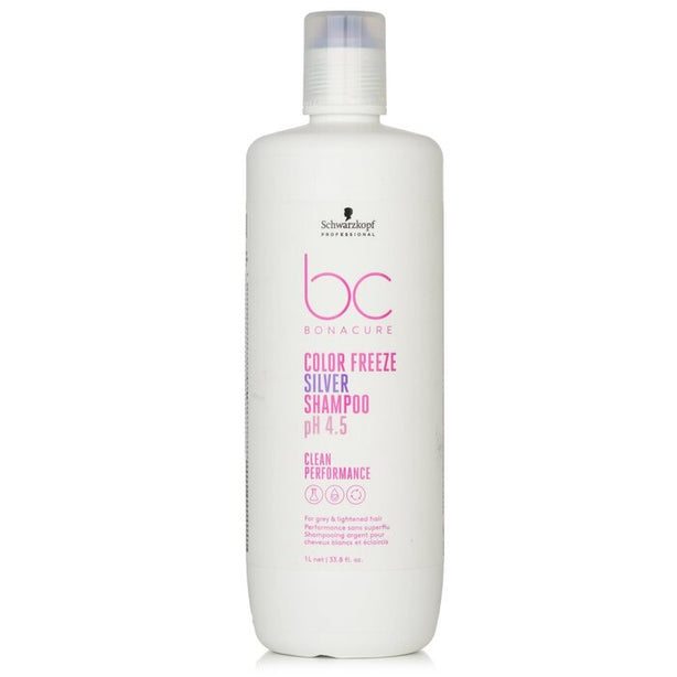 Bc Bonacure Ph 4.5 Color Freeze Silver Shampoo (for Grey & Lightened Hair)