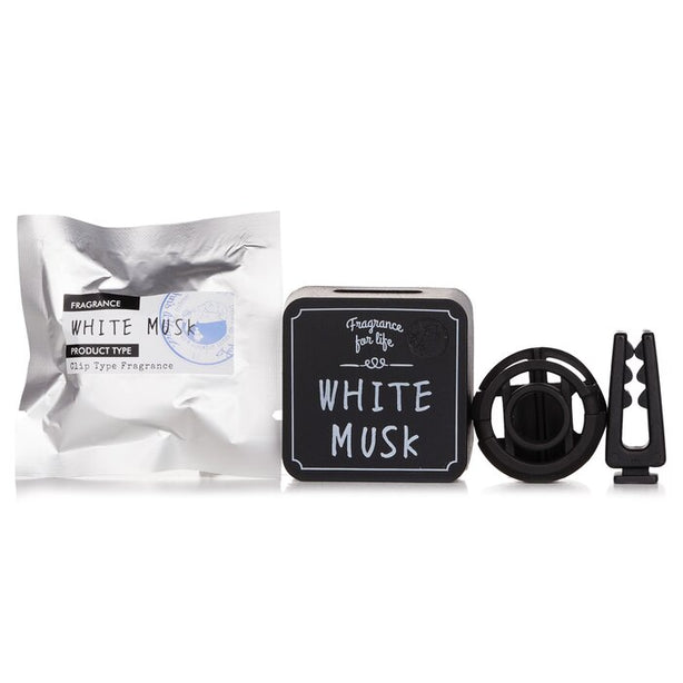 Clip On Air Freshener Car Fragrance - Musk - 1pc