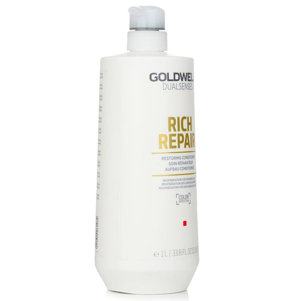 Dual Senses Rich Repair Restoring Conditioner (regeneration For Damaged Hair) - 1000ml/33.8oz