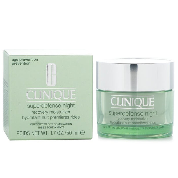 Superdefense Night Recovery Moisturizer - For Very Dry To Dry Combination - 50ml/1.7oz