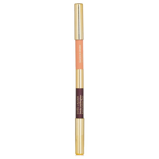 Smoke And Brighten Kajal Eyeliner Duo - # 02 Bordeaux / 02 Ivory - 5g/0.02oz
