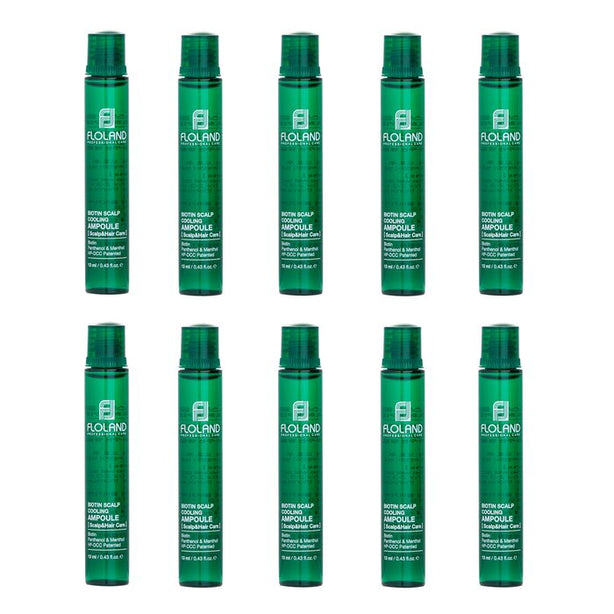Biotin Scalp Cooling Ampoule (for Scalp & Hair Care) - 10x13ml/0.43oz