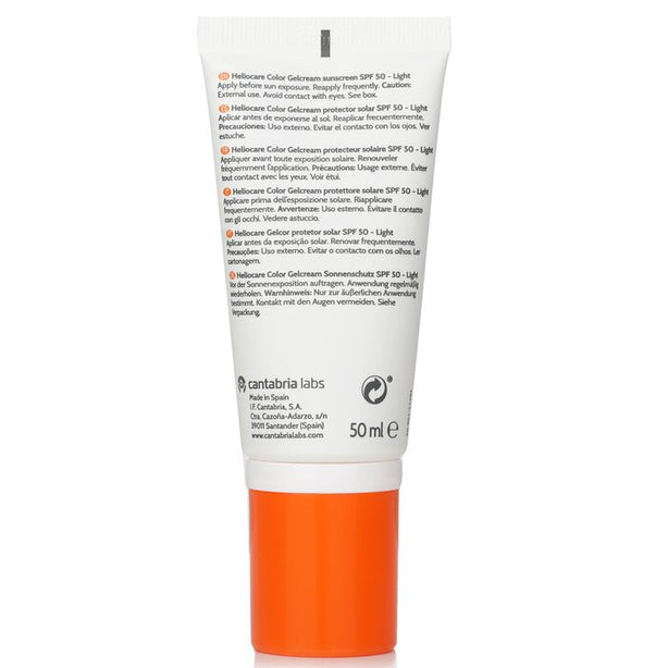 Heliocare Color Gelcream Spf50 - # Light - 50ml/1.7oz