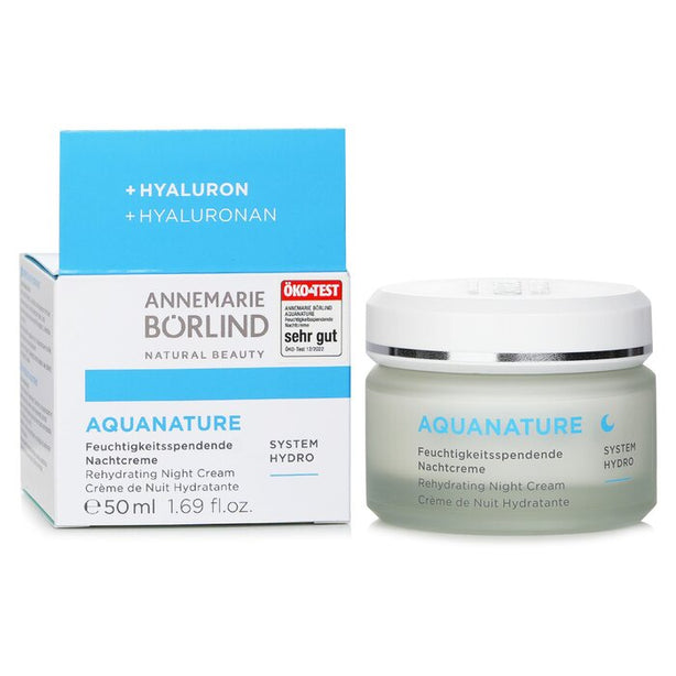 Aquanature System Hydro Rehydrating Night Cream - For Dehydrated Skin - 50ml/1.69oz